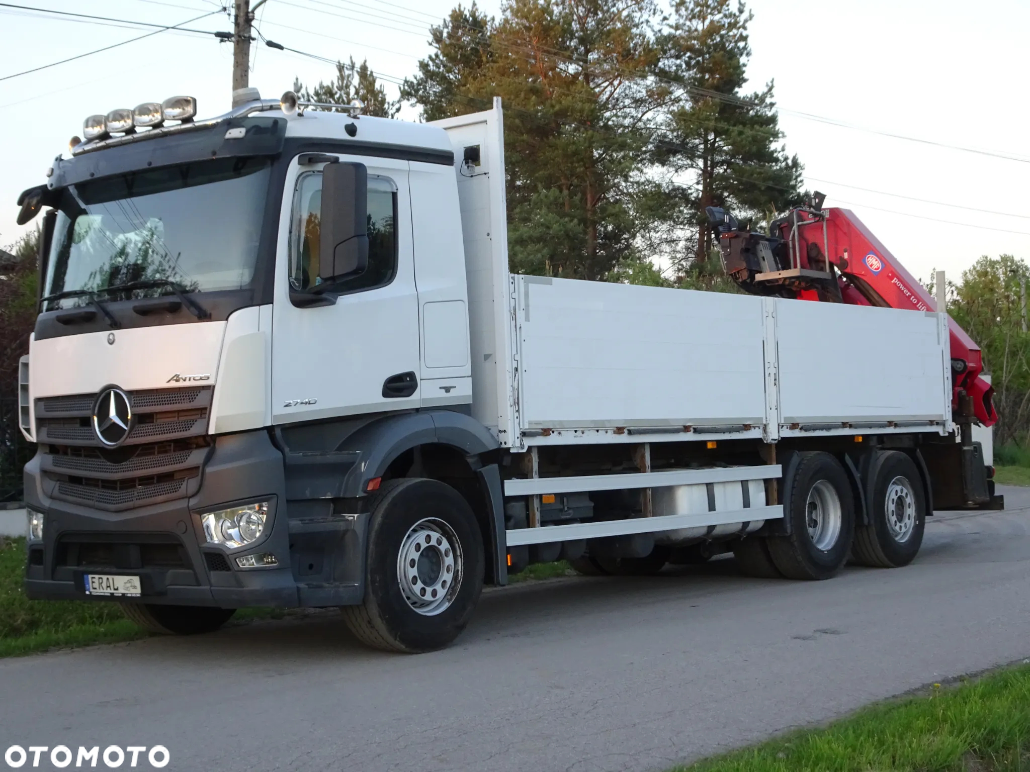 Mercedes-Benz Antos 2740  MP4 EURO 6 HDS 2210 sterowany z siodełka sprowadzony z Niemiec stan idealny - 2
