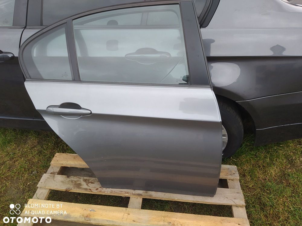 Drzwi prawy prawe  przód tył BMW E90 lift space grey metallic - 2