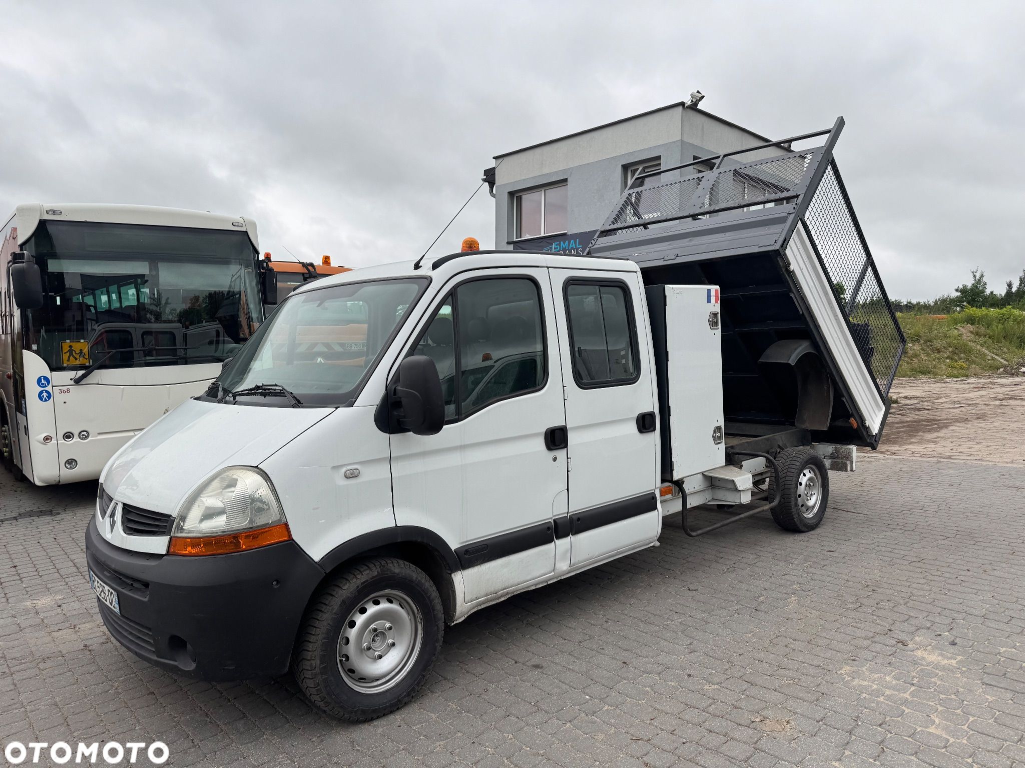 Renault Master 2009 r. Wywrotka Kiper Brygadówka 7 Osobowy Dubelkabina Dobelkabina Wywrot Doka - 1