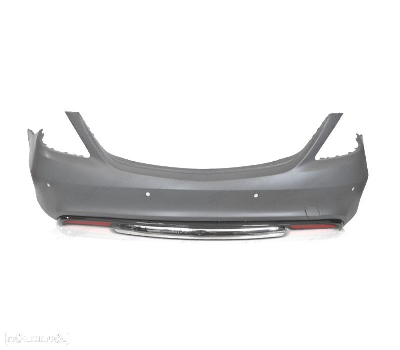 PARA-CHOQUES TRASEIRO MERCEDES CLASE S W222 13-17 LOOK S65 PDC - 2