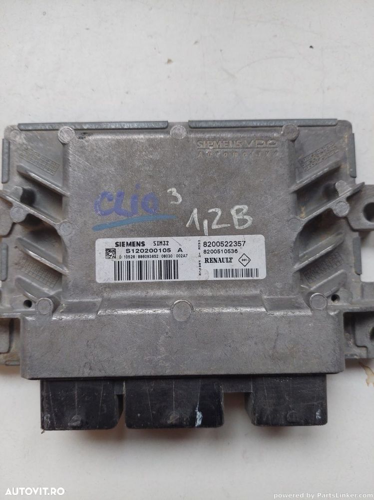 Calculator motor RENAULT CLIO IV (BH_) [ 2012 - > ] OEM 8200522357 - 1