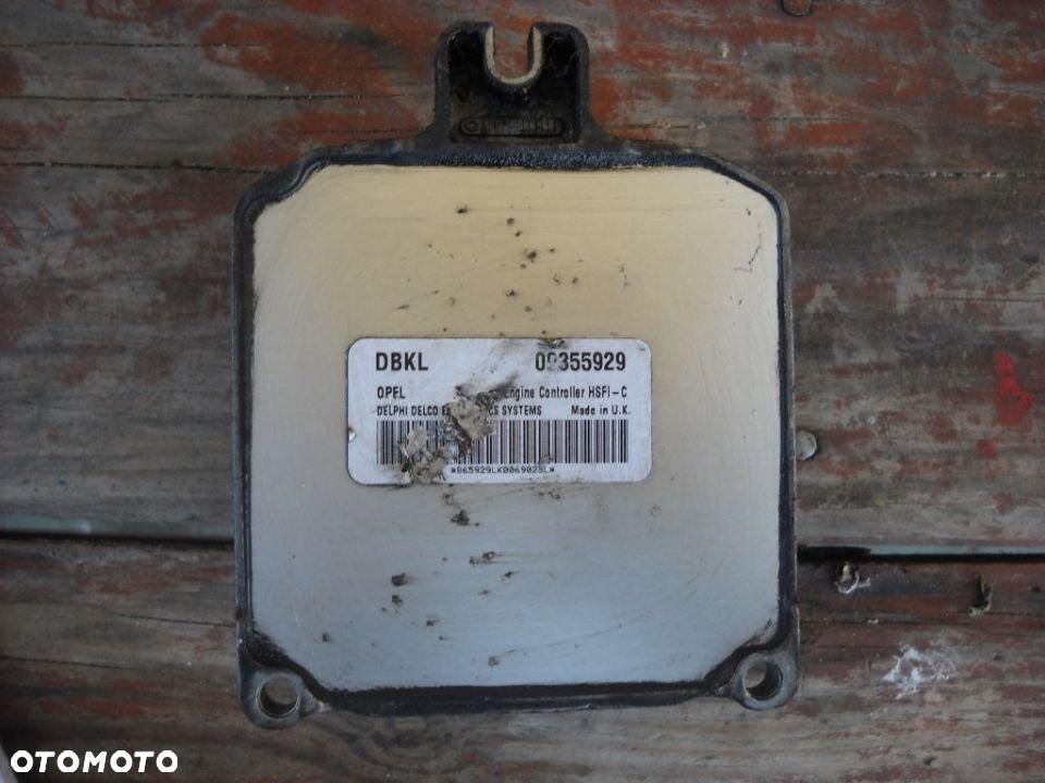 komputer sterownik Astra II DBKL 09355929 - 1