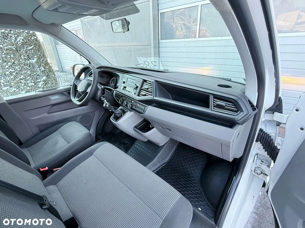 Volkswagen Transporter T6 Doka Brygadówka 6-miejsc Skrzynia Salon PL, Jeden Właściciel - 20