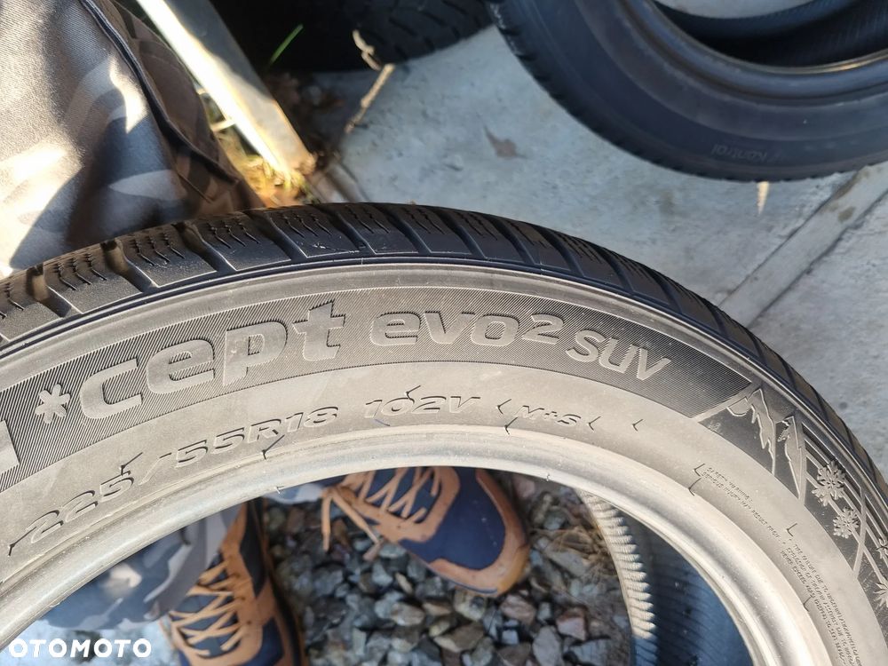Opony Hankook Winter I'Cept Evo 2 Suv 225/55R18 102v 2019r,2x5mm db stan - 9