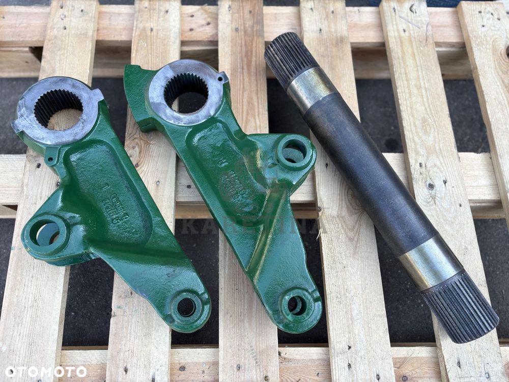 John Deere 6800 6900 7000 Wałek + ramiona podnośnika komplet R126713 L100694 - 3