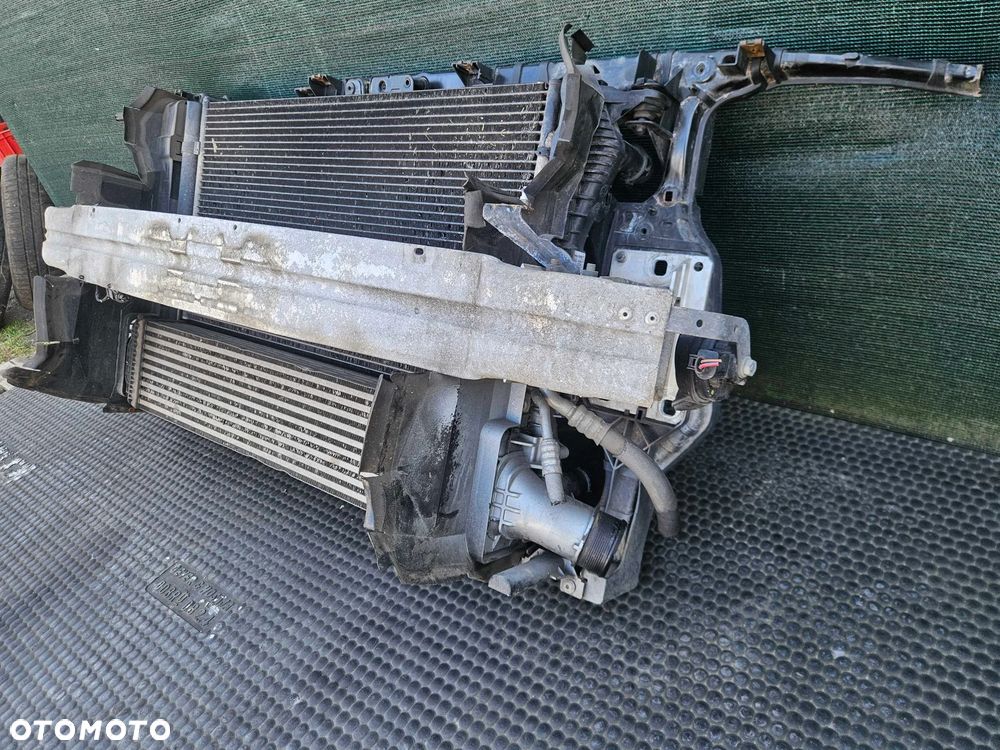 Pas Przedni Wzmocnienie Czołowe Belka Zderzaka Chłodnice Intercooler Wentylator 1.8 2.0 TFSI 2.0 TDI AUDI A4 B8 - 6