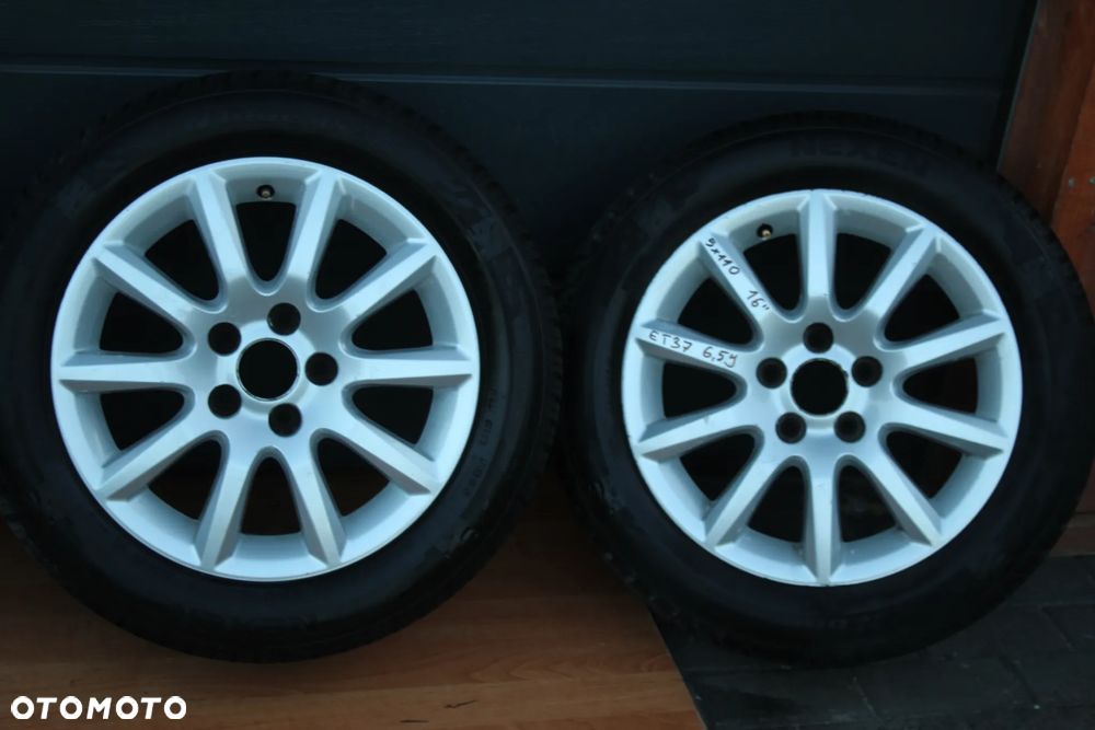 KOŁA FELGI ALUMINIOWE OPONY WIELOSEZONOWE OPEL VECTRA ASTRA ZAFIRA 16" 5x110 ET37 205/55/16 - 2