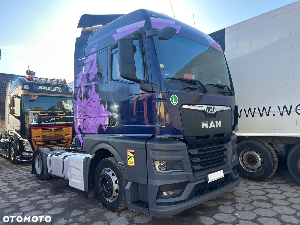 MAN TGX 18.430 MEGA / RETARDER / SALON POLSKA 3 SZTUKI / BIAŁY KOLOR OKLEJONY FOLIĄ / 1 WŁAŚCICIEL / MEGA / KLIMA POSTOJOWA / 2022 ROK PRODUKCJI !! - 1