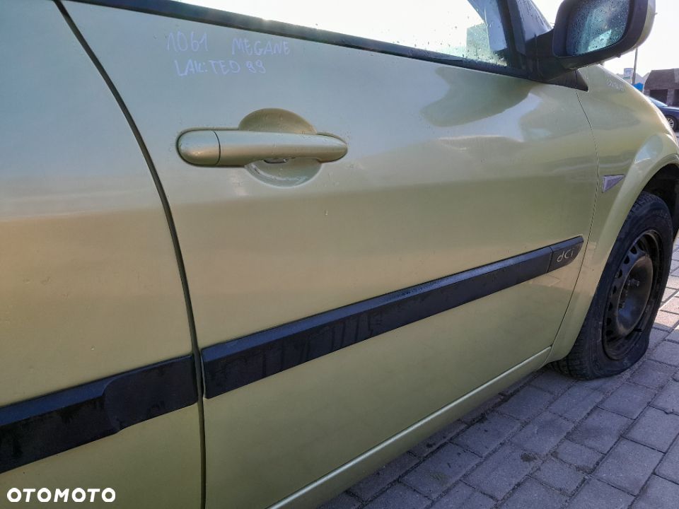 DRZWI PRAWE PRZEDNIE RENAULT MEGANE II KOLOR: TED99 - 3