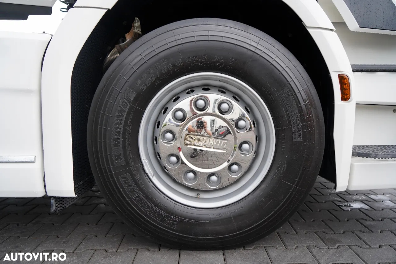 Scania R 520 / V8 / SISTEM HIDRAULIC / RETARDER / RĂCIRE ​​I-PARK / FULL AIRMATIC / ANVELOPE 100% / CONTRACT POST-SERVICE / IMPORTAT - 19