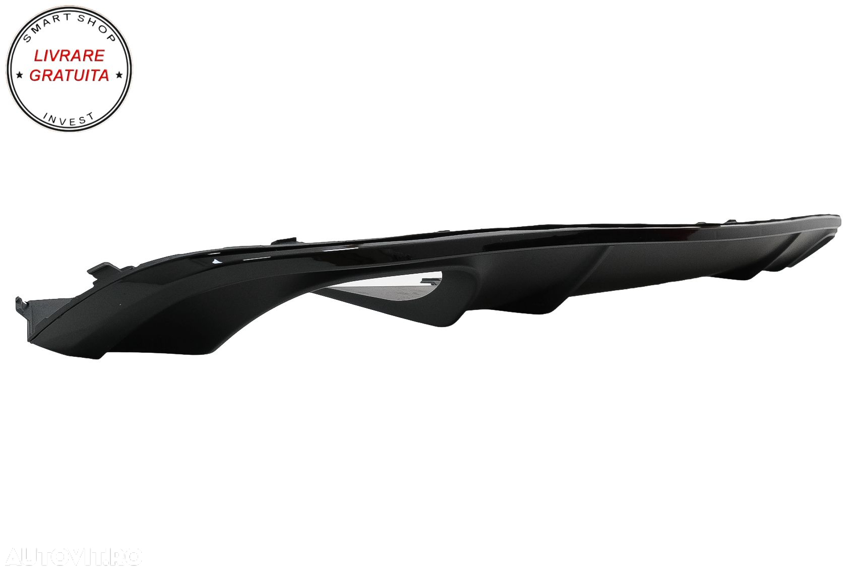 Difuzor Bara Spate Audi A4 B9 8W  Sedan Avant (2016-2018) Negru S4 Design pentru S- livrare gratuita - 2