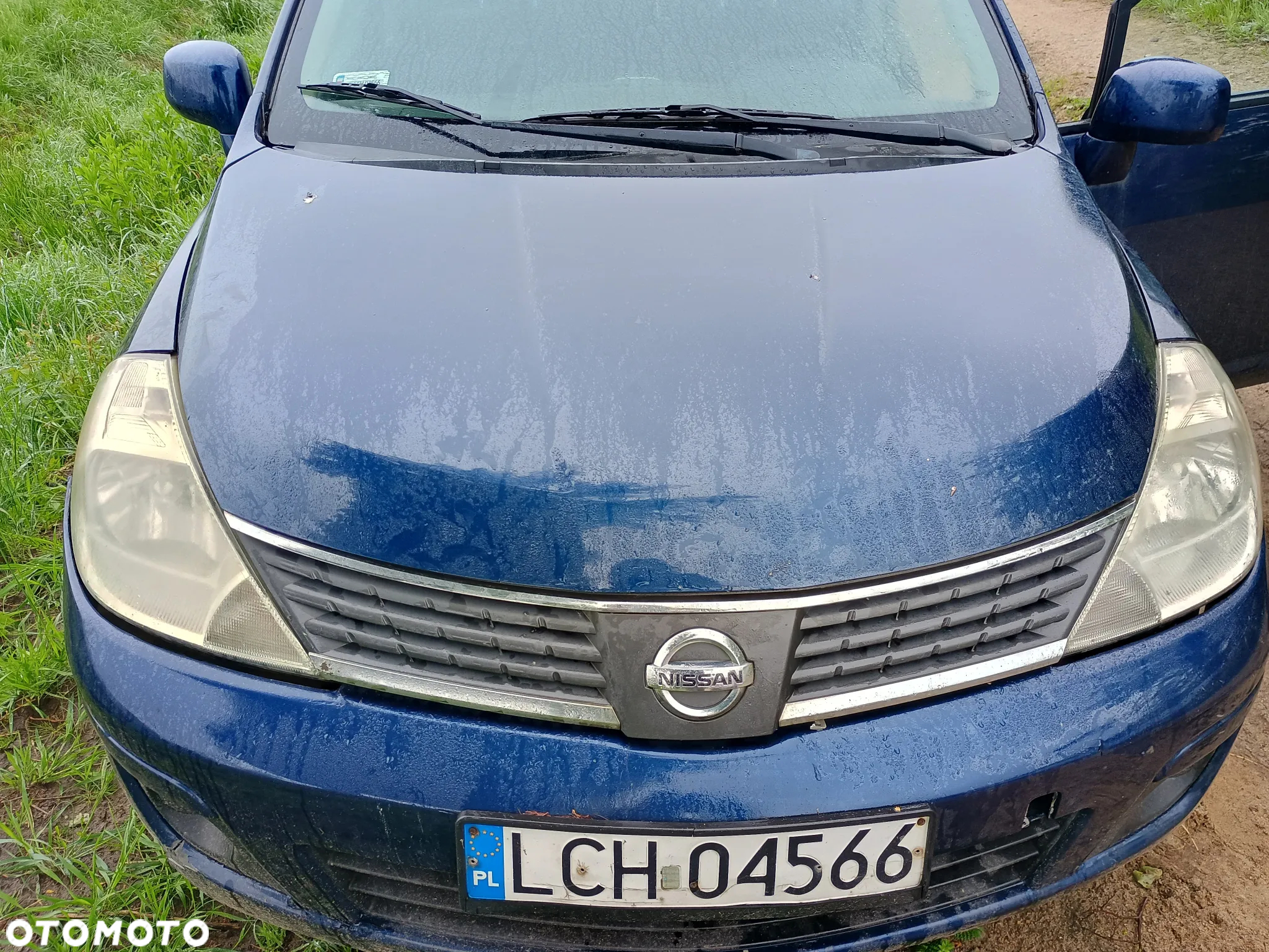 NISSAN TIIDA VERSA  DZRZWI MASKA błotnik chłodnica - 4