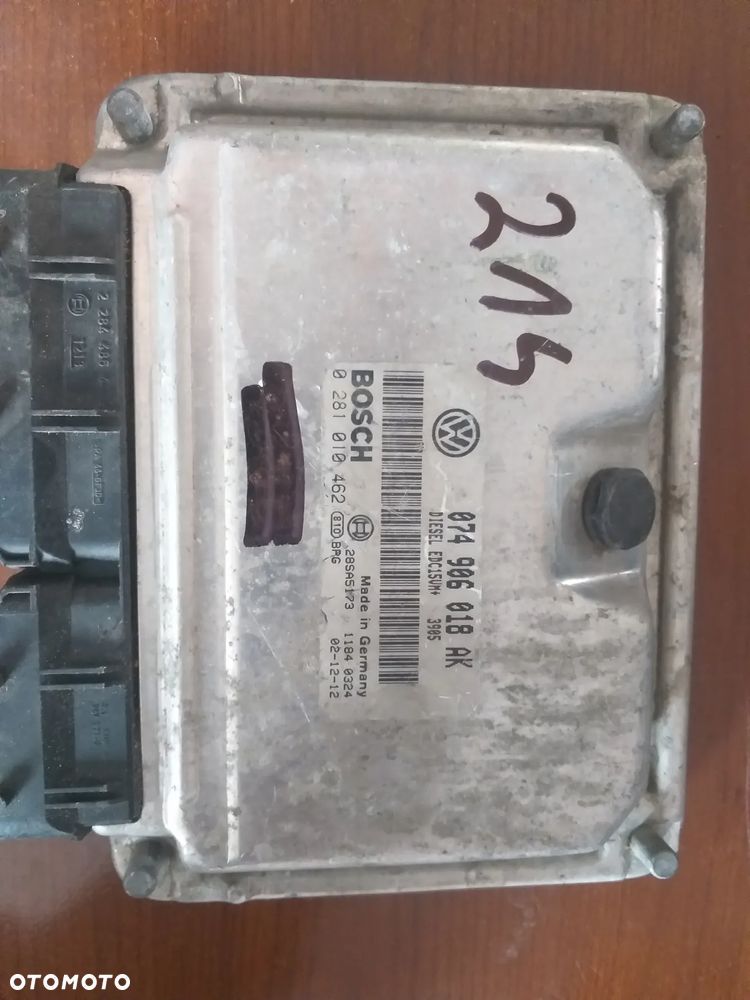 STEROWNIK SILNIKA VOLKSWAGEN T4 074906018AK - 1