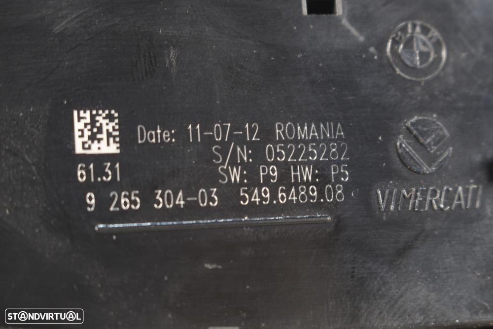 Comutador Das Luzes Bmw 1 (F20)  9265304 / 61319265304 - 7