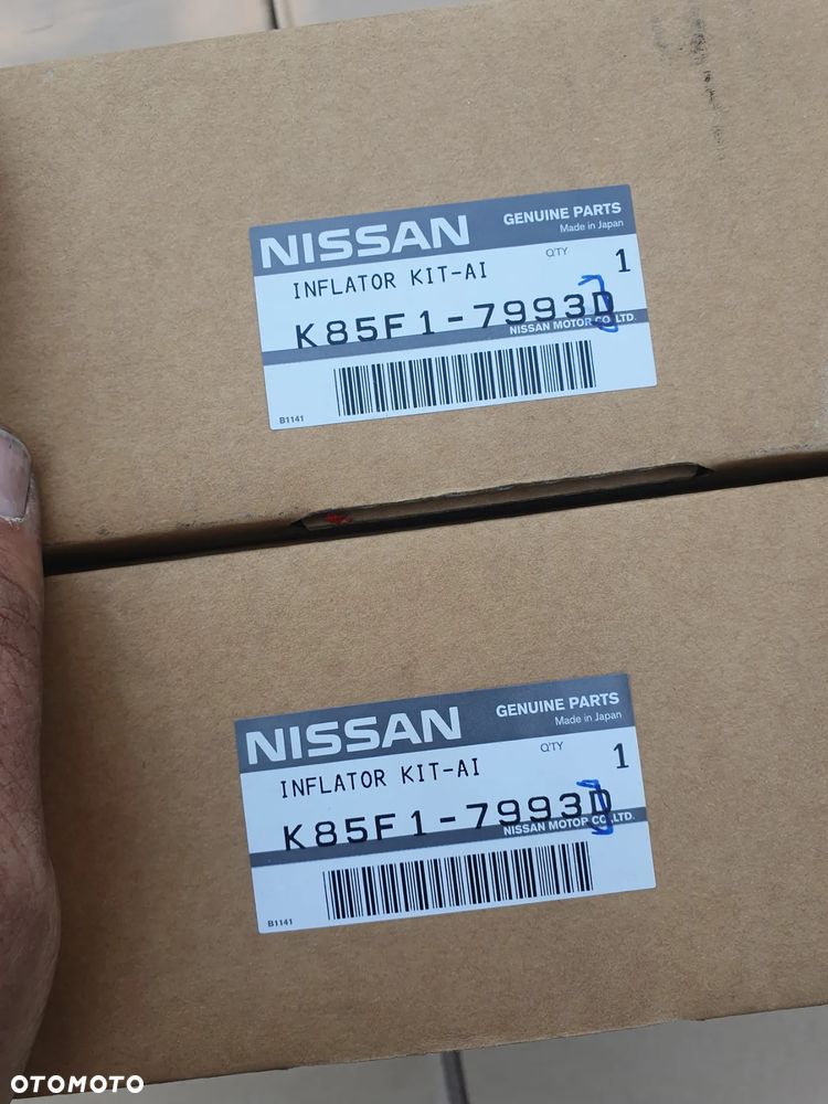 moduł Inflator poduszki powietrznej Nissan K85F1-7993D K85F1-7993J nabój poduszki powietrznej AIRBAG Air Bag - 4