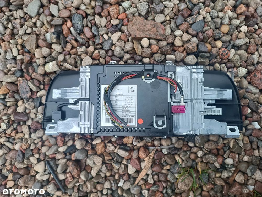 BMW 5 F10 F11 WYŚWIETLACZ RADIA NAWIGACJI 9243902 - 2