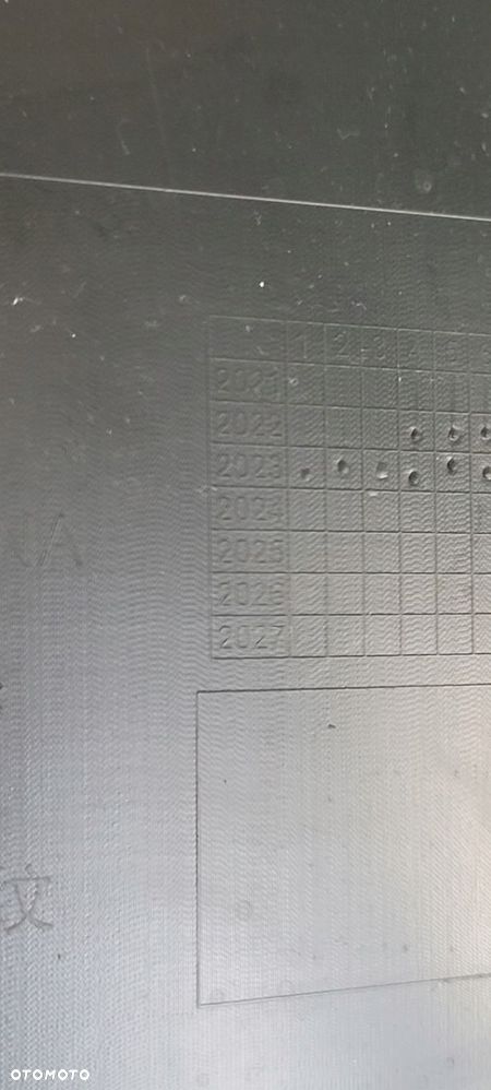 ZDERZAK DOKŁADKA PRZÓD PRZEDNI MG4 2022- P11183304 P11183302 - 15