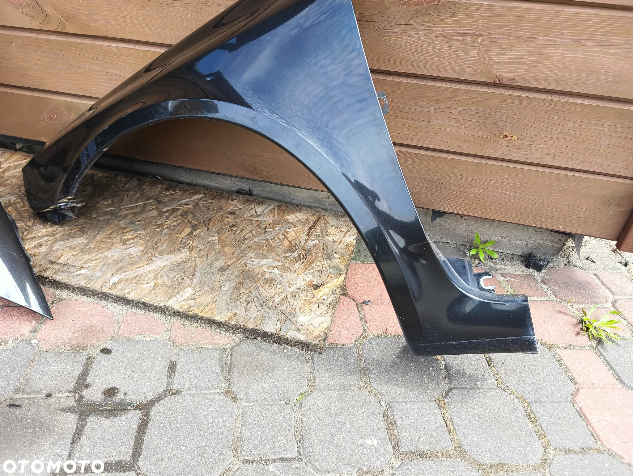 Błotnik prawy przód lewy przód renault laguna Ii LIFT nv676 czarny - 4