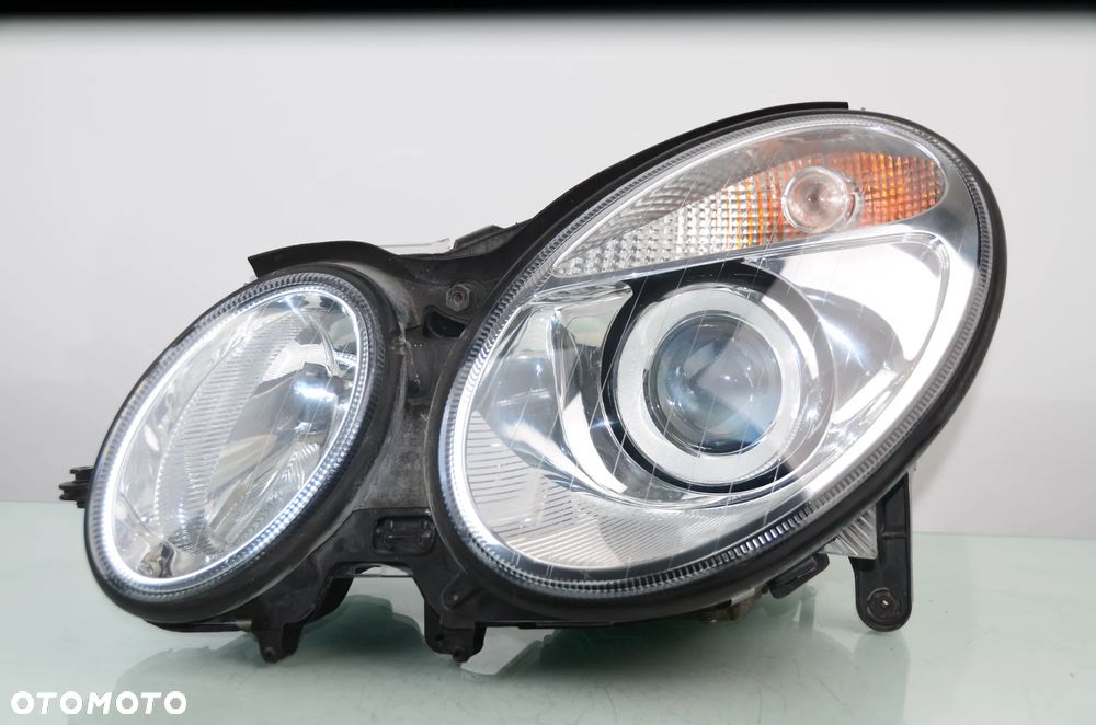 MERCEDES E-KLASA W211 BI-XENON A2118201961 Lewy Przedni Oryginał KOMPLETT - 3