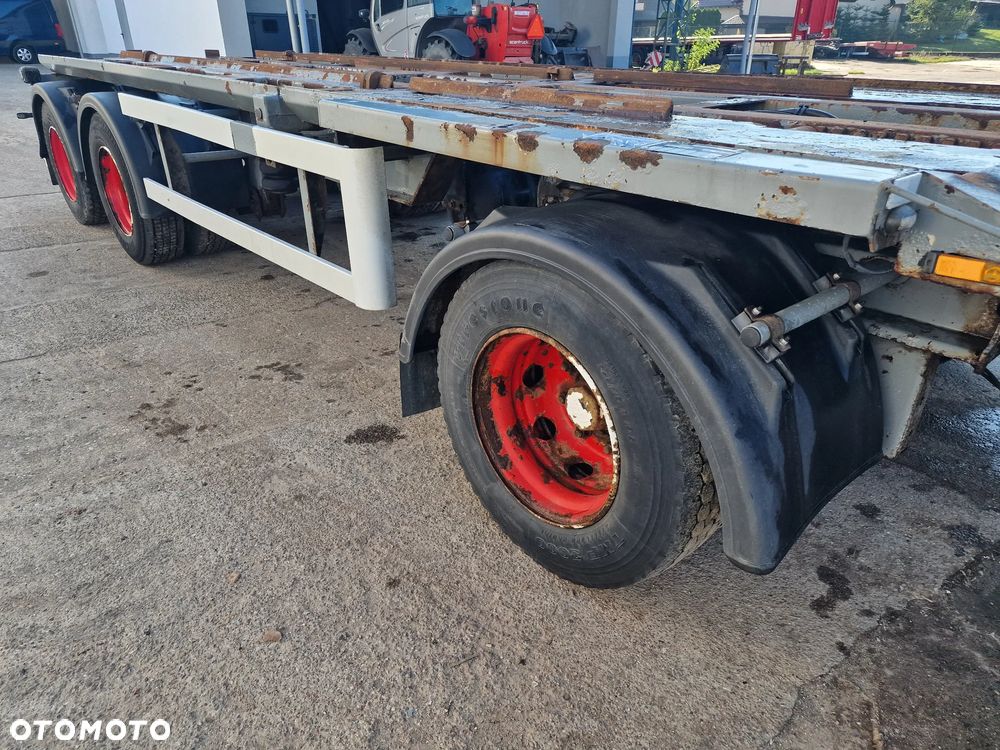 Kel-Berg Przyczepa Hakowiec Wywrotka do Przewozu Kontenerów 6,50 m - 7,00 m - 8