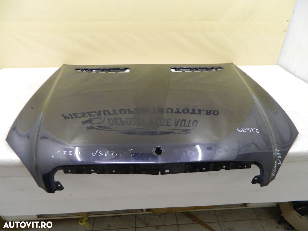 Capota motor Mercedes S-Class W221, 2006, 2007, 2008, 2009, 2010, 2011, 2012, 2013. - 8