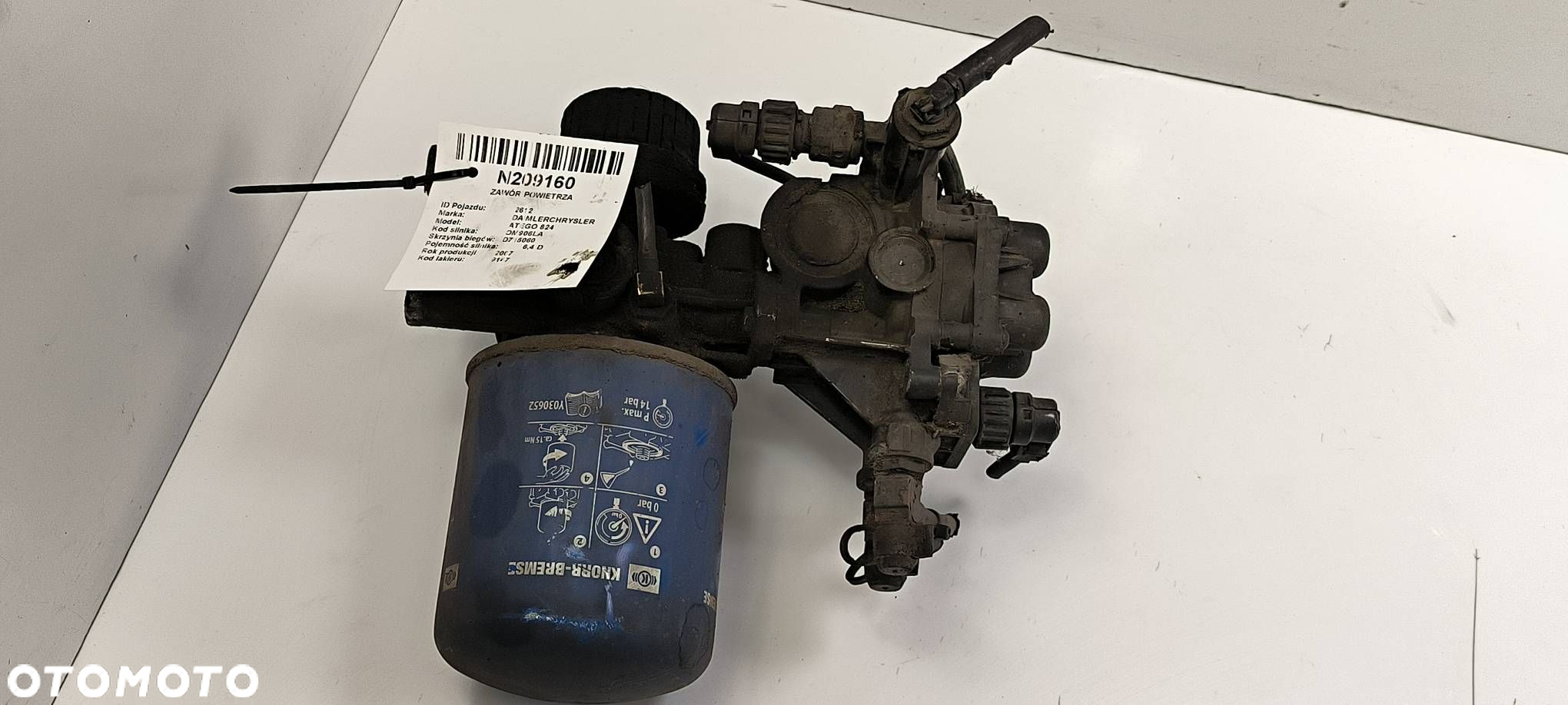 ZAWÓR POWIETRZA DAIMLERCHRYSLER ATEGO 824 AE 4800 - 2