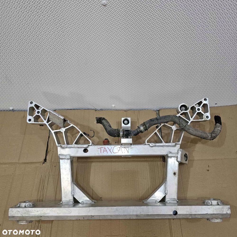 porsche taycan 9j1 sanki wózek przód przedni rama pomocnicza - 2