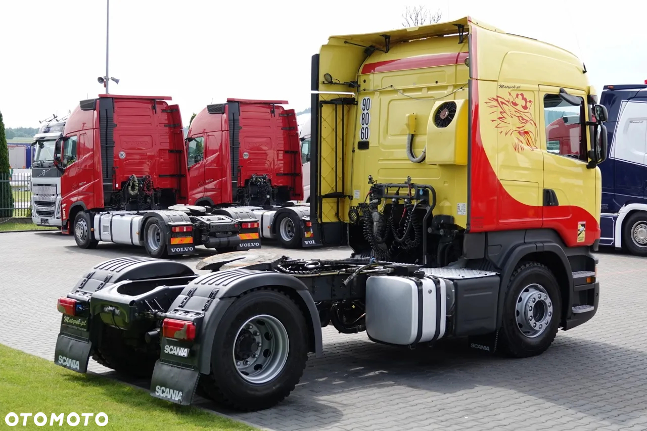 Scania R 450 / RETARDER  / HYDRAULIKA do wywrotu+ dwuobwodowa / KLIMA POSTOJOWA  / SPROWADZONA - 9