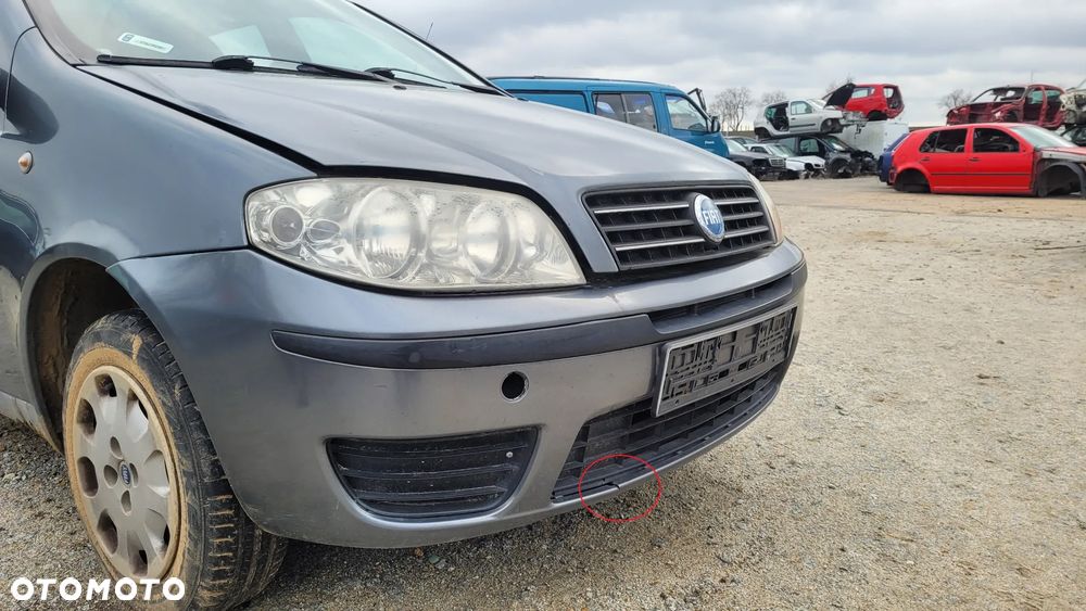 Zderzak przód przedni Fiat Punto II Lift 2004r lak. 600 - 3