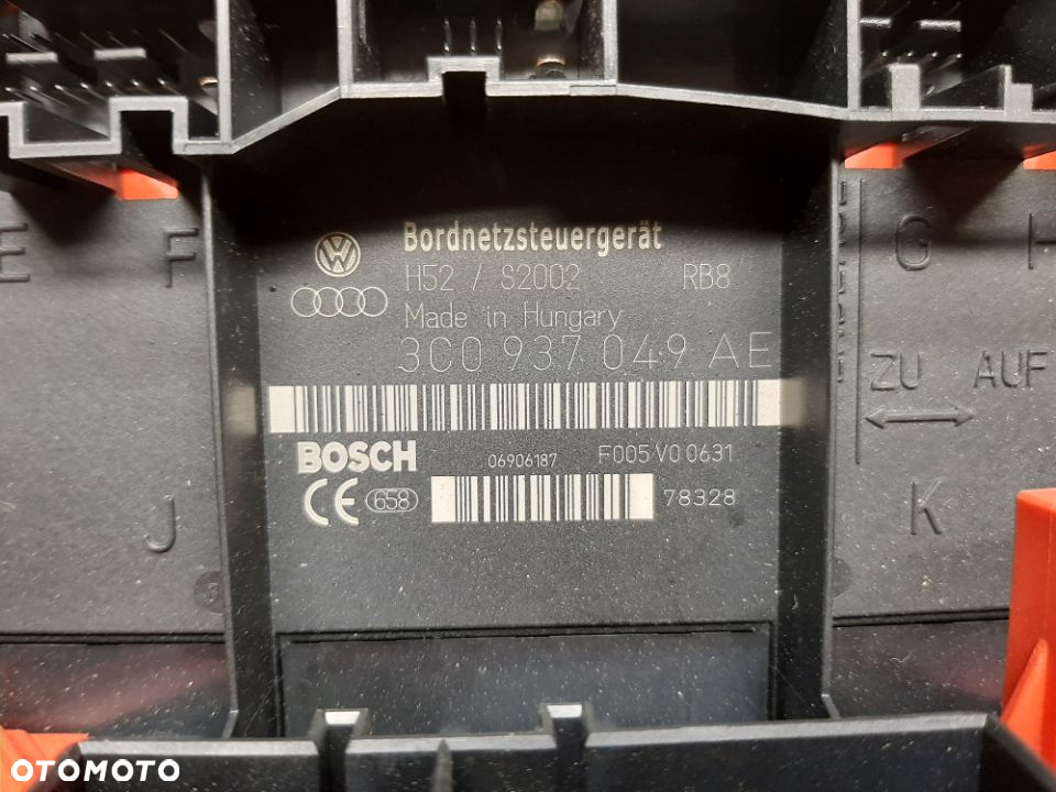 Modul Sensor 03C937049AE Czujnik Komputer Komfortu VW Seat Skoda Audi BOSCH - 3