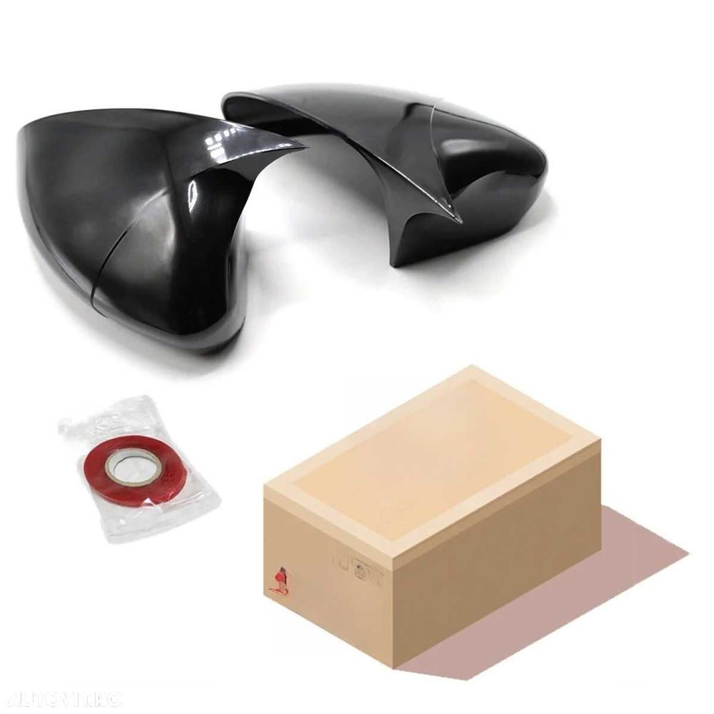 Set Capace Oglinzi Tuning Batman Dacia Logan, Duster, Sandero, IN STOC - 1