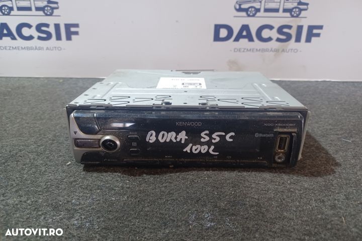 Radio cd KENWOOD Volkswagen VW Bora 1 [1998 - 2005] Variant wagon 1.6 - 1