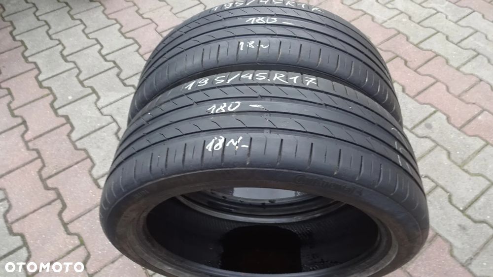 Opona letnia 2 szt. Continental ContiSportContact 5 195/45R17 81 W opony - 5