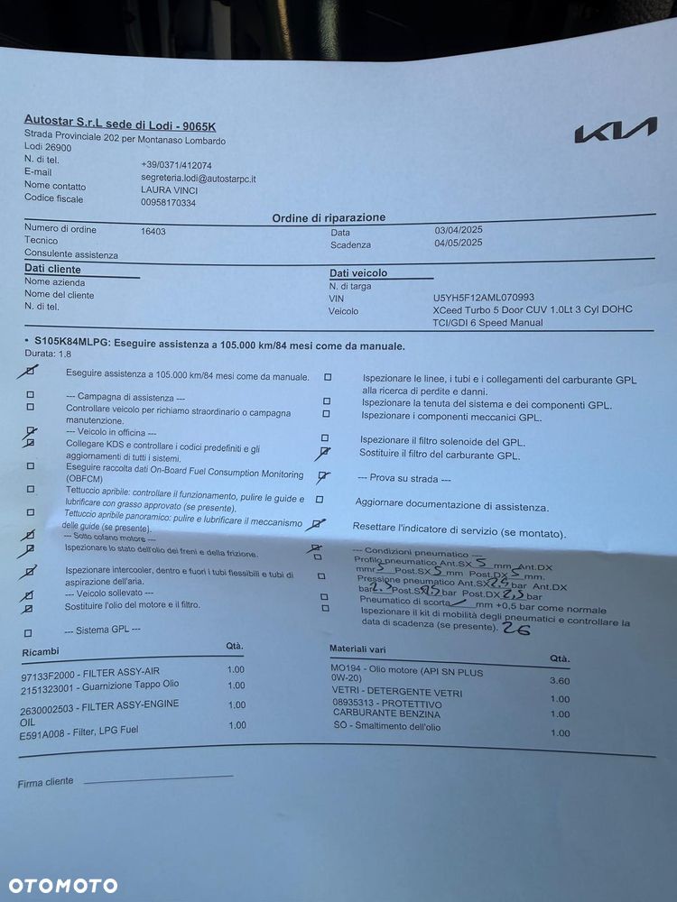 Kia XCeed 1.0 T-GDI OPF Vision - 8