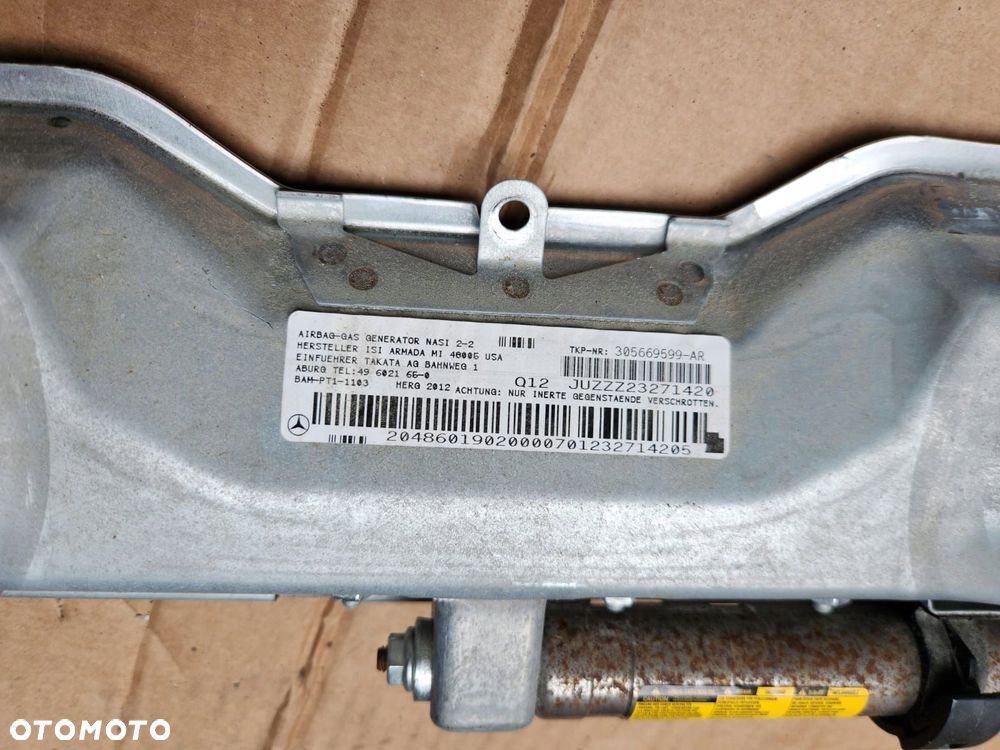 airbag kolanówka 305669599-ar mercedes w204 , glk - 2
