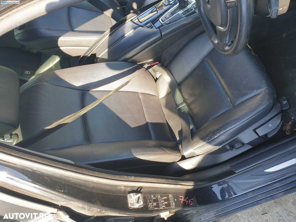 Interior Piele cu Incalzire Scaun Scaune Fata Stanga Dreapta si Bancheta cu Spatar BMW Seria 5 F10 Berlina Sedan 2009 - 2017 [K3899] [B4800] - 2