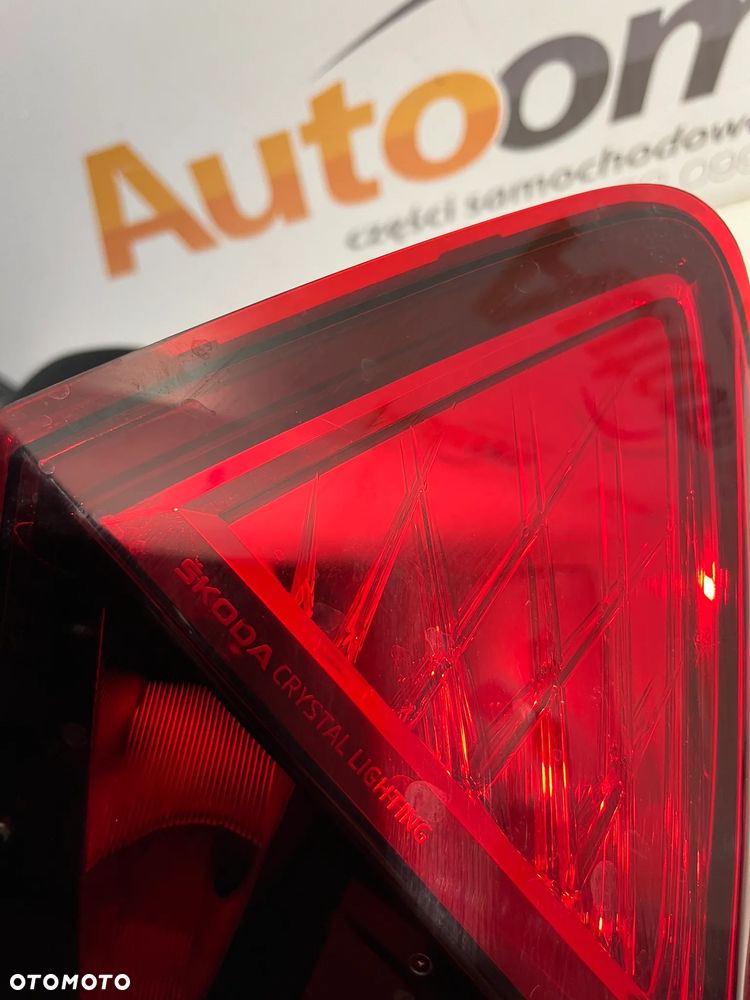 SKODA FABIA IV 2024 LAMPA PRAWA/LEWA TYLNA TYŁ 6VE945208,6VE945207  ORYGINAŁ - 7