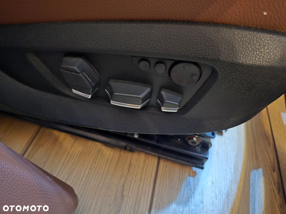 BMW 5 F11 TAPICERKA FOTELE KOMFOTY SKORA - 4