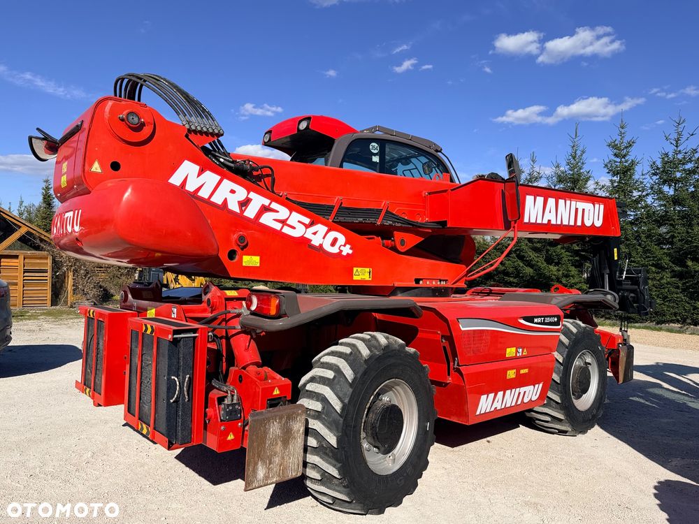 Manitou Ładowarka teleskopowa MANITOU ROTO Mrt 2540 + Privilage 360° obrotowa 2150 2550 1840 PILOT sterowania Kosz Widły manitka silnik Mercedes 2015r Wciagarka dźwig 1 właściciel KLIMA serwisowana Merlo - 4