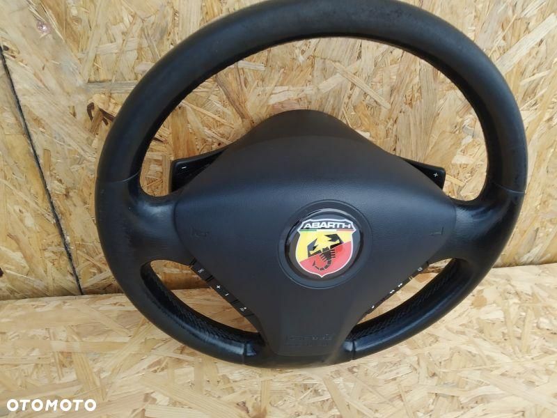 KIEROWNICA MULTI SKÓRZANA ŁOPATKI FIAT STILO ABARTH - 3
