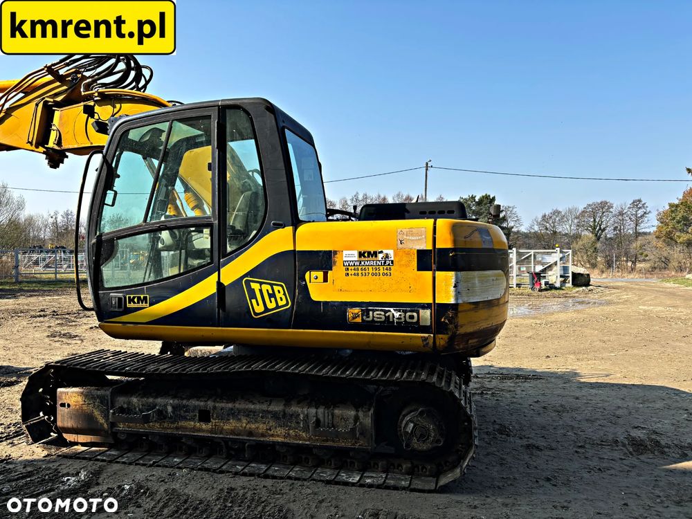 JCB JS 130 KOPARKA GĄSIENICOWA 2003R. | JCB JS 145 CAT 311 VOLVO ECR 140 CASE 130 - 13
