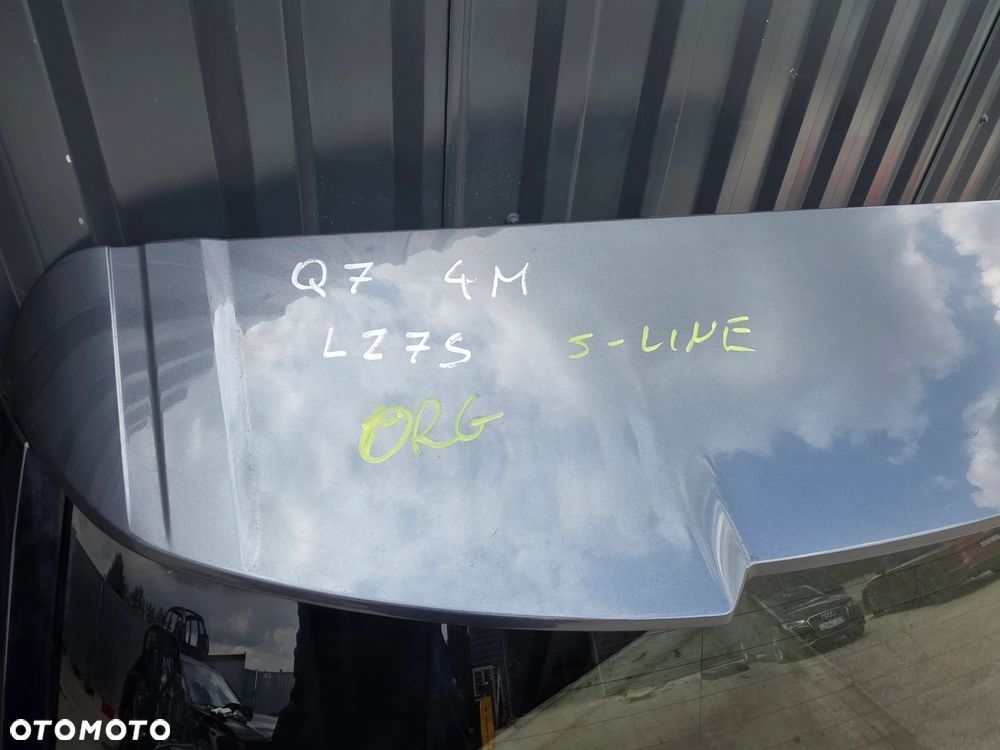 KLAPA TYLNA TYŁ AUDI Q7 4M S LINE LZ7S ORYGINAŁ ! - 15