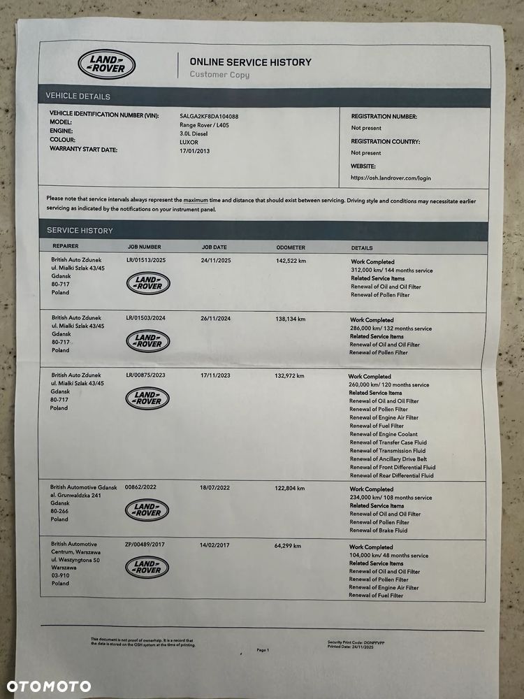 Land Rover Range Rover 3.0TD V6 HSE EU6 - 22
