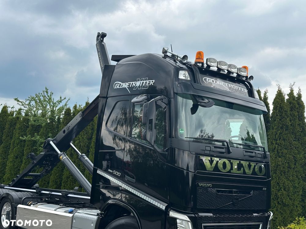 Volvo / FH 500 / 6X2 / HAKOWIEC / MEILLER -KIPPER 21-67/ Oś-SKRĘTNA-PODNOSZONA / - 12