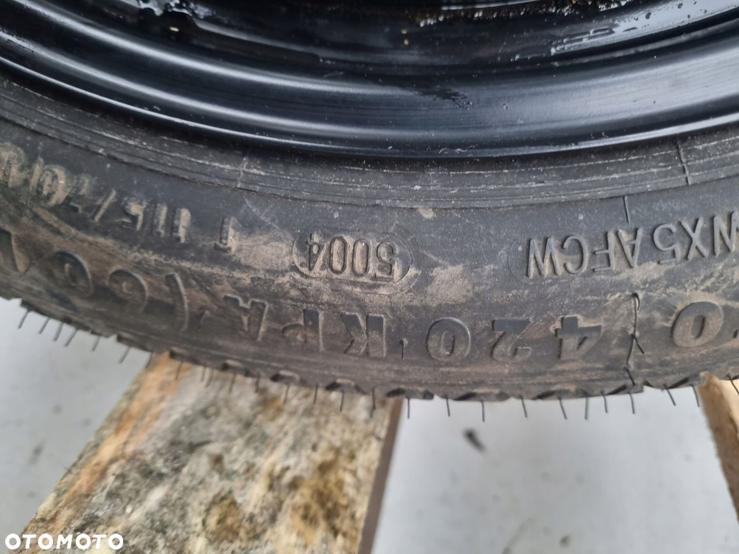 Opel Astra H KOŁO DOJAZDOWE dojazdówka 115/70 R16 4x100 2160126 - 7