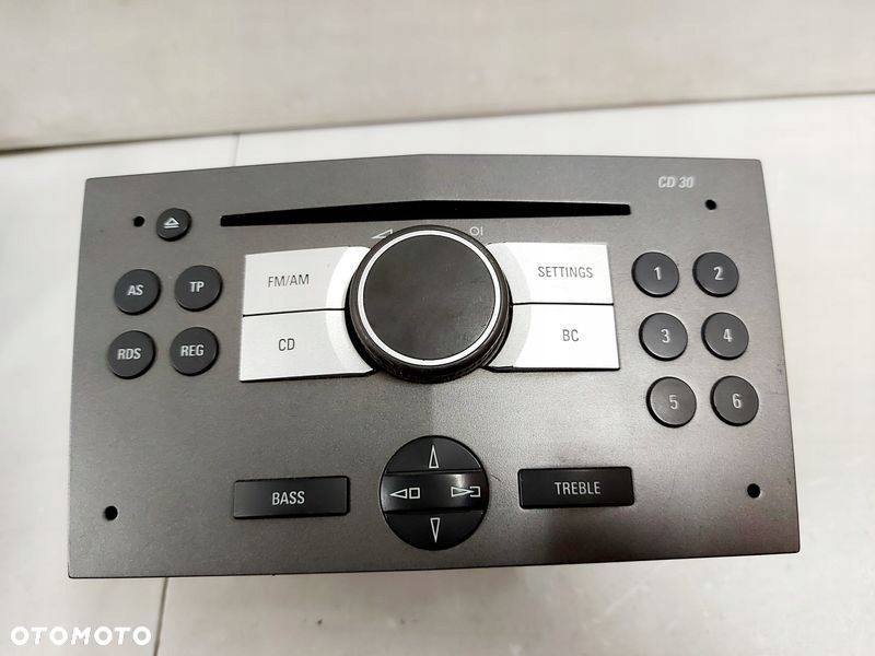 opel astra h radio cd wyświetlacz komplet 13190856 13178570 - 3