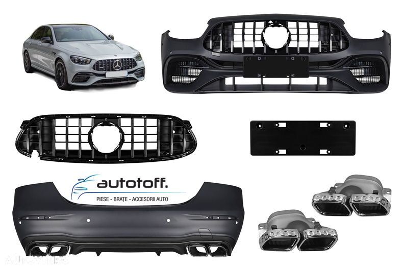 Pachet compatibil Mercedes W213 E-Class (2020+) model E63 AMG - 1