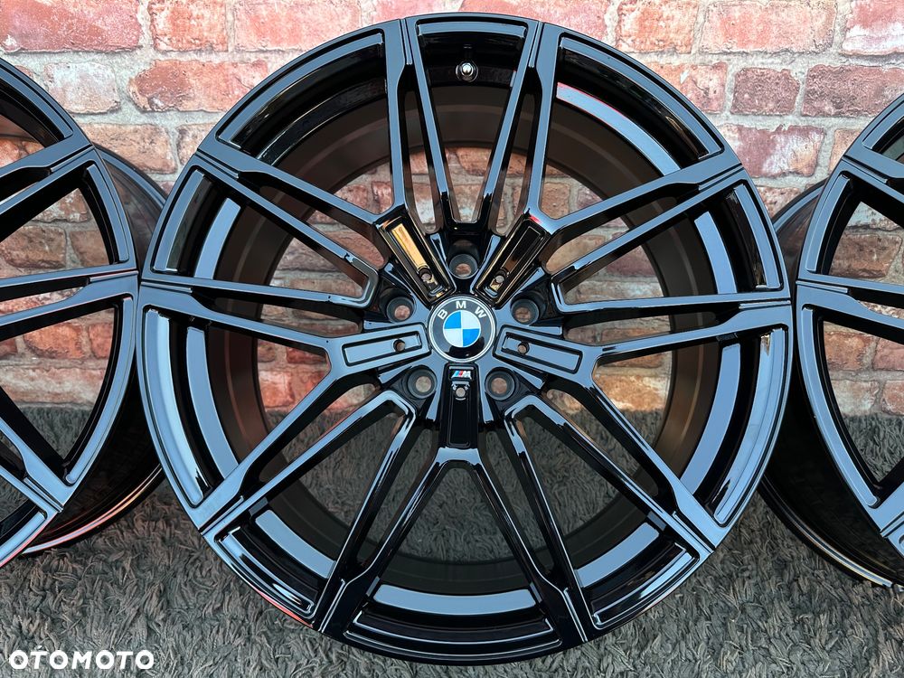 Czarne alufelgi 5x120 19 Black 8.5j ET30 BMW seria 3 5 F10 E46 E90 F30 F32 F34 F01 F12 Z4 E60 xDrive M pakiet jak styling 930 Carbonado Solid Japan Racing - 8