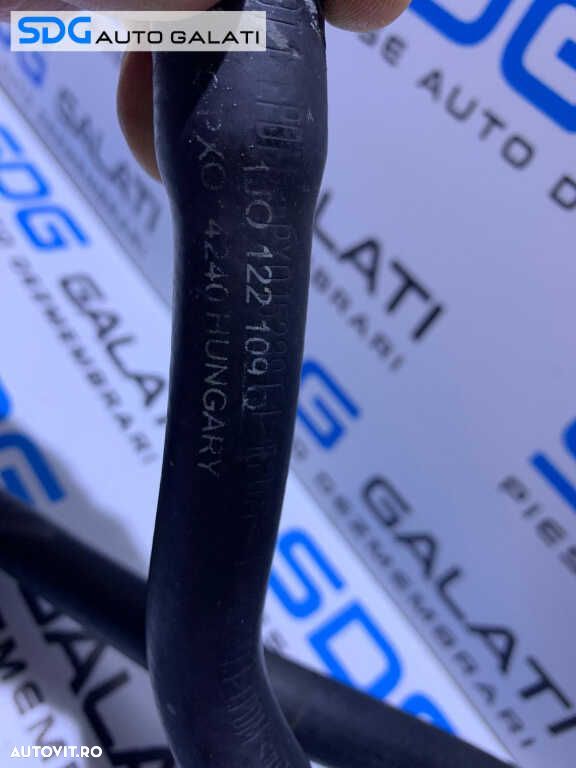 Furtun Conducta Apa Lichid Racire Motor Volkswagen Golf 4 1.9TDI AGR AHF ALH ASV 1998 - 2005 Cod 1J0122109Q - 3