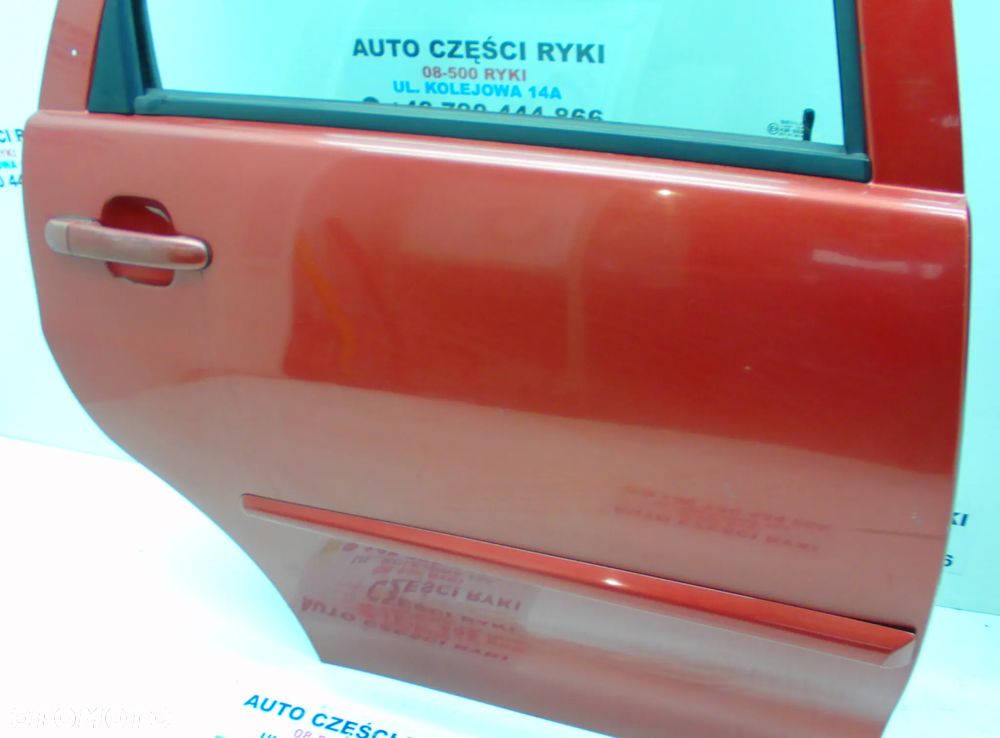 VW Polo classic 6N Drzwi LS3T Prawe Lewe Tył Zawasy Klamka Boczek Podnośnik Szyby - 12